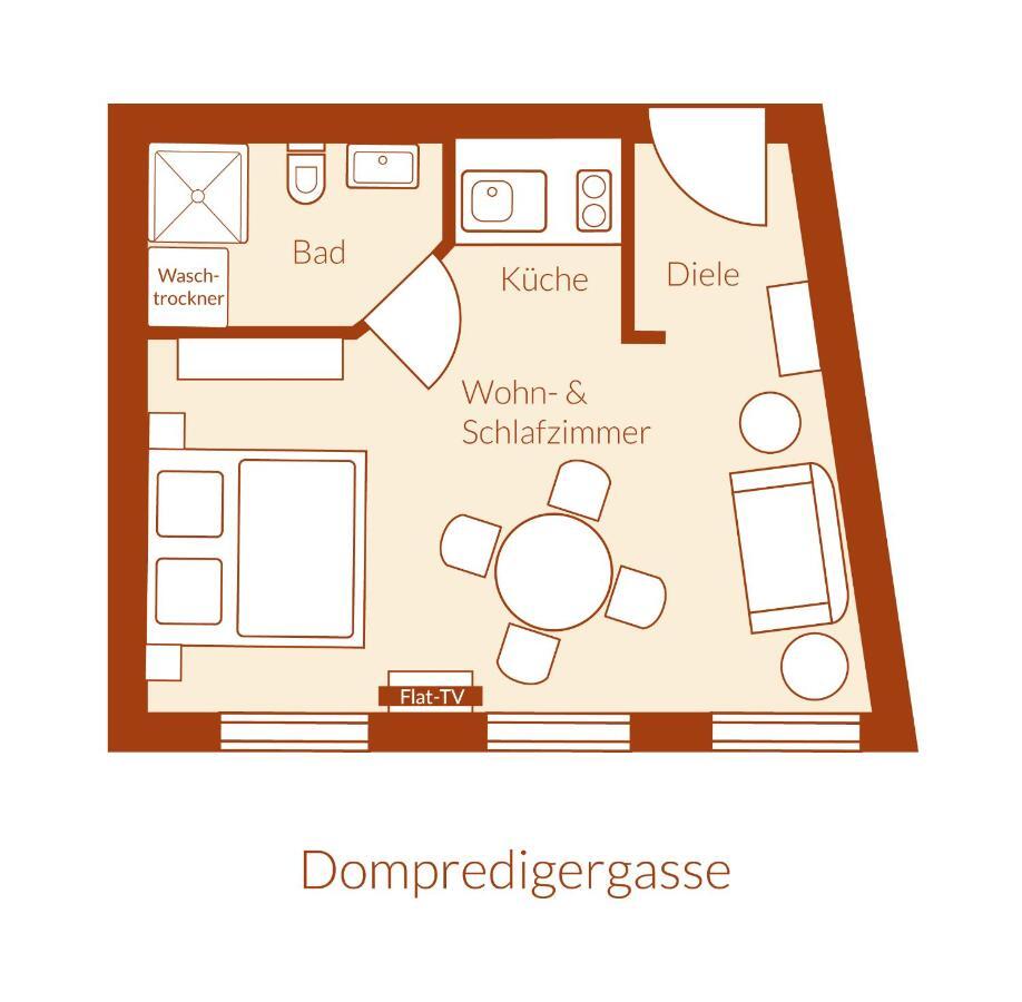 Apartment Dompredigergasse Νάουμπουργκ Εξωτερικό φωτογραφία